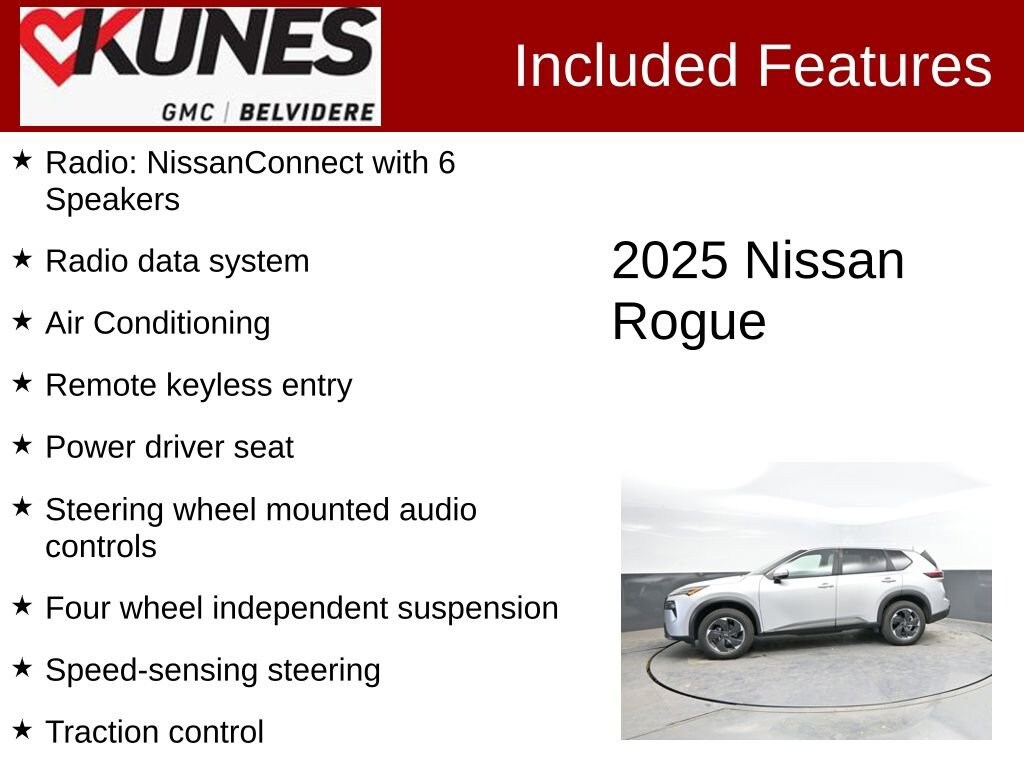 Used 2025 Nissan Rogue SV
