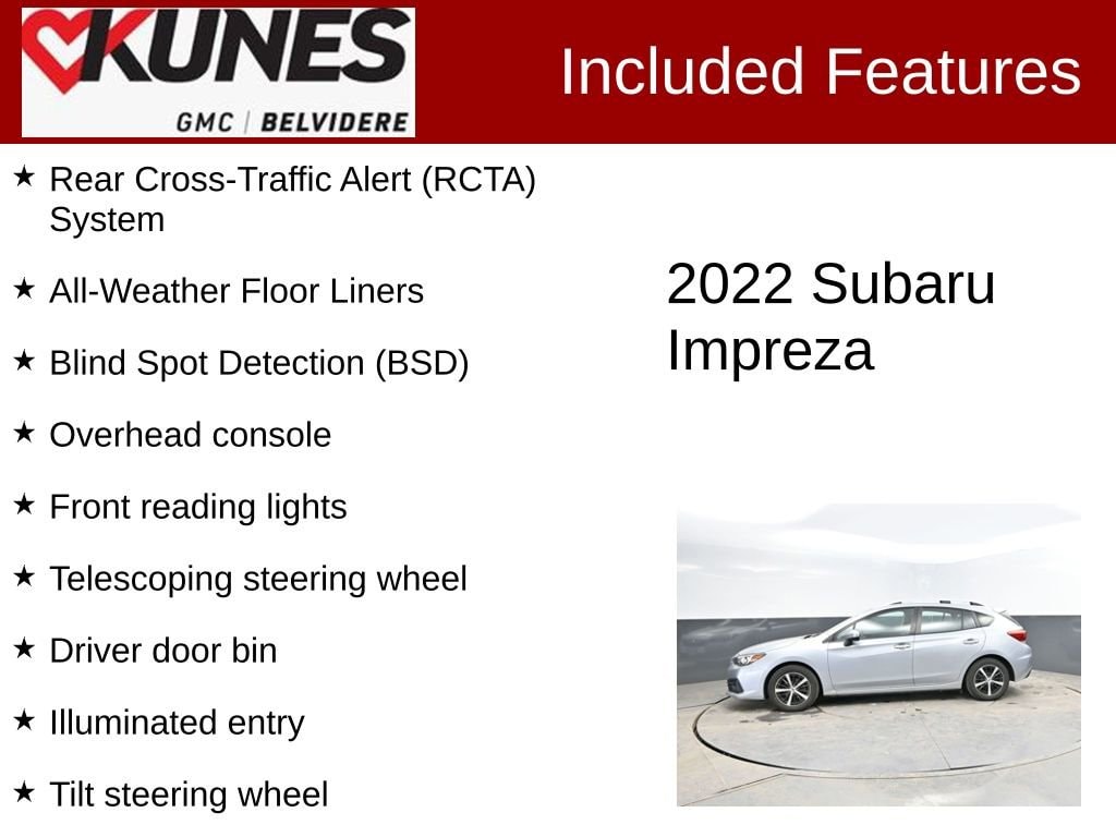 Used 2022 Subaru Impreza Premium