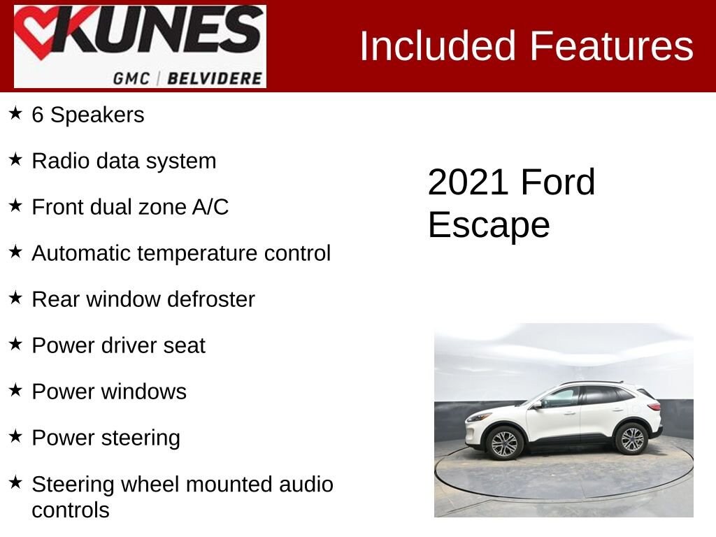 Used 2021 Ford Escape SEL