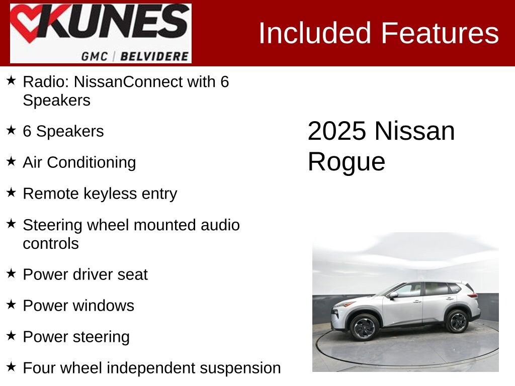 Used 2025 Nissan Rogue SV