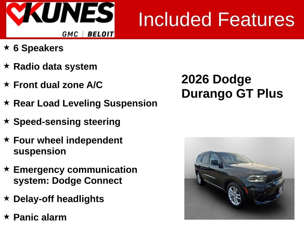 Used 2026 Dodge Durango GT Plus