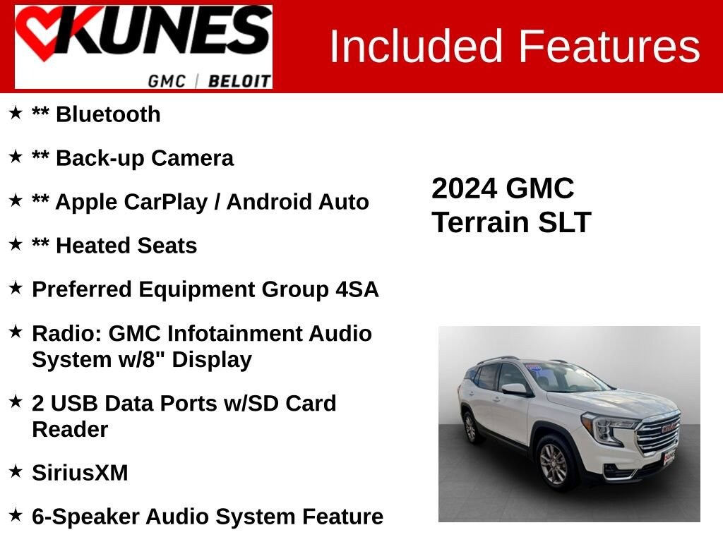 Used 2024 GMC Terrain SLT SUV