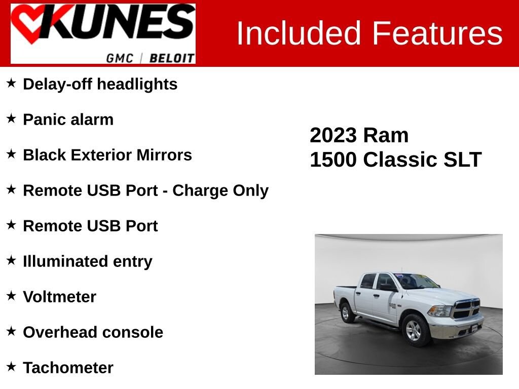 Used 2023 Ram 1500 Classic SLT