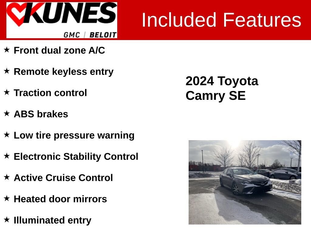 Used 2024 Toyota Camry SE