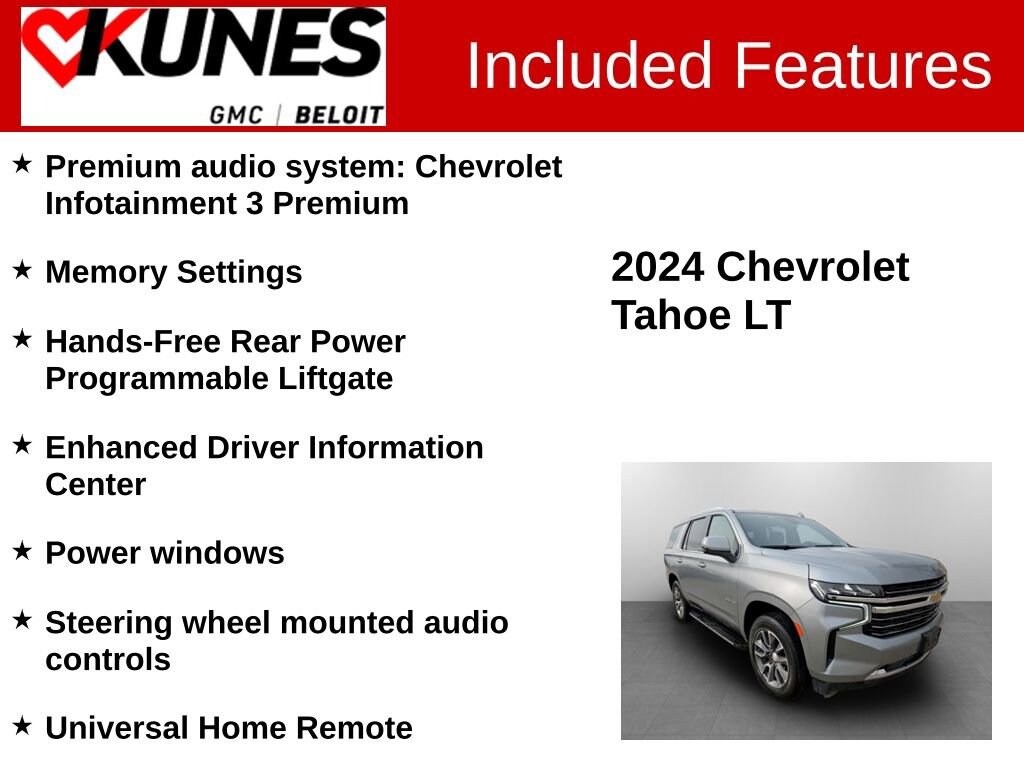 Used 2024 Chevrolet Tahoe LT SUV