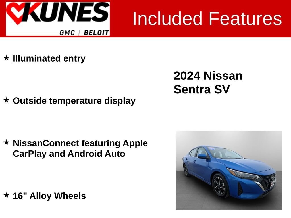 Used 2024 Nissan Sentra SV