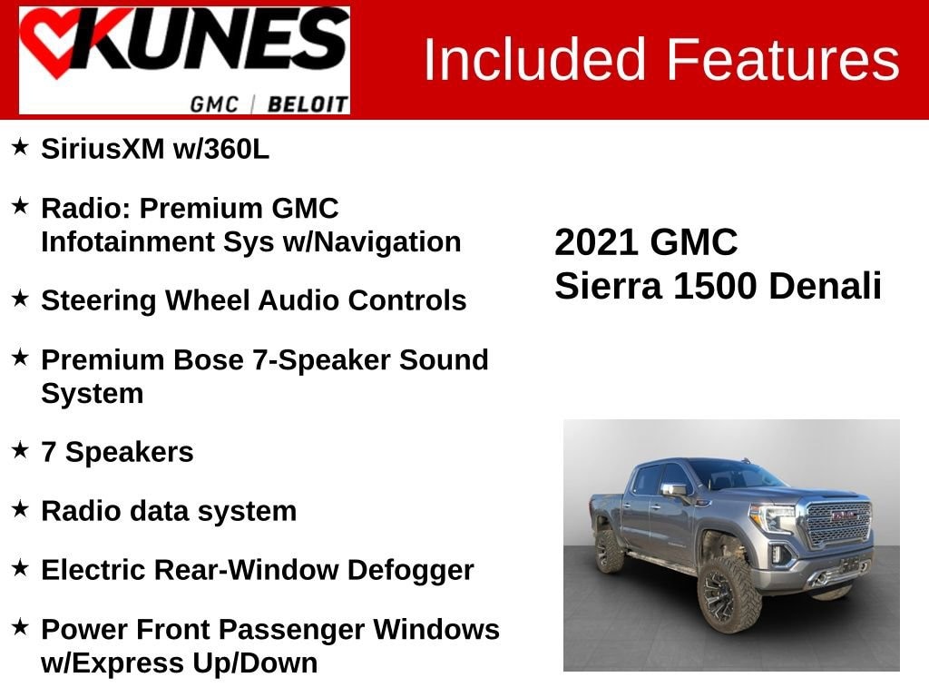 Used 2021 GMC Sierra 1500 Denali Truck