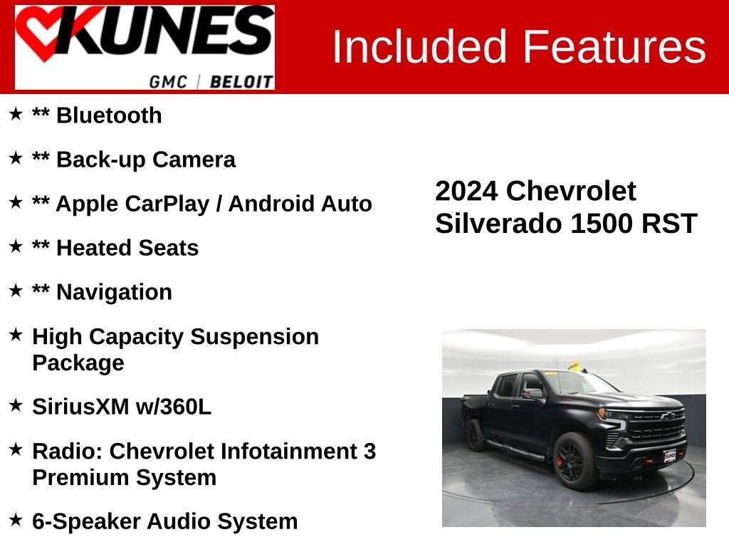 Used 2024 Chevrolet Silverado 1500 RST Truck