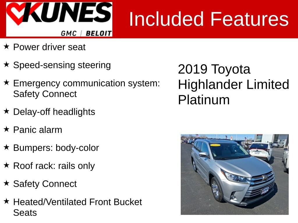 Used 2019 Toyota Highlander Limited