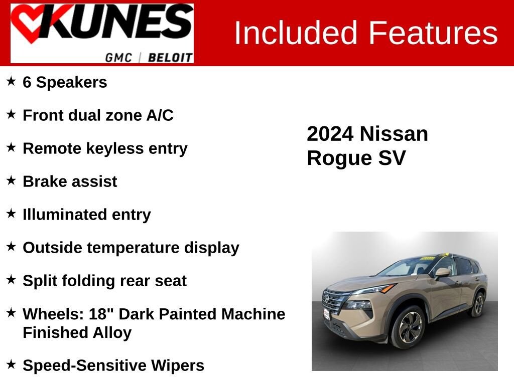Used 2024 Nissan Rogue SV