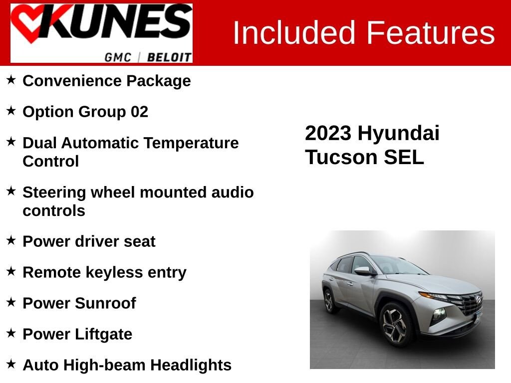 Used 2023 Hyundai Tucson SEL