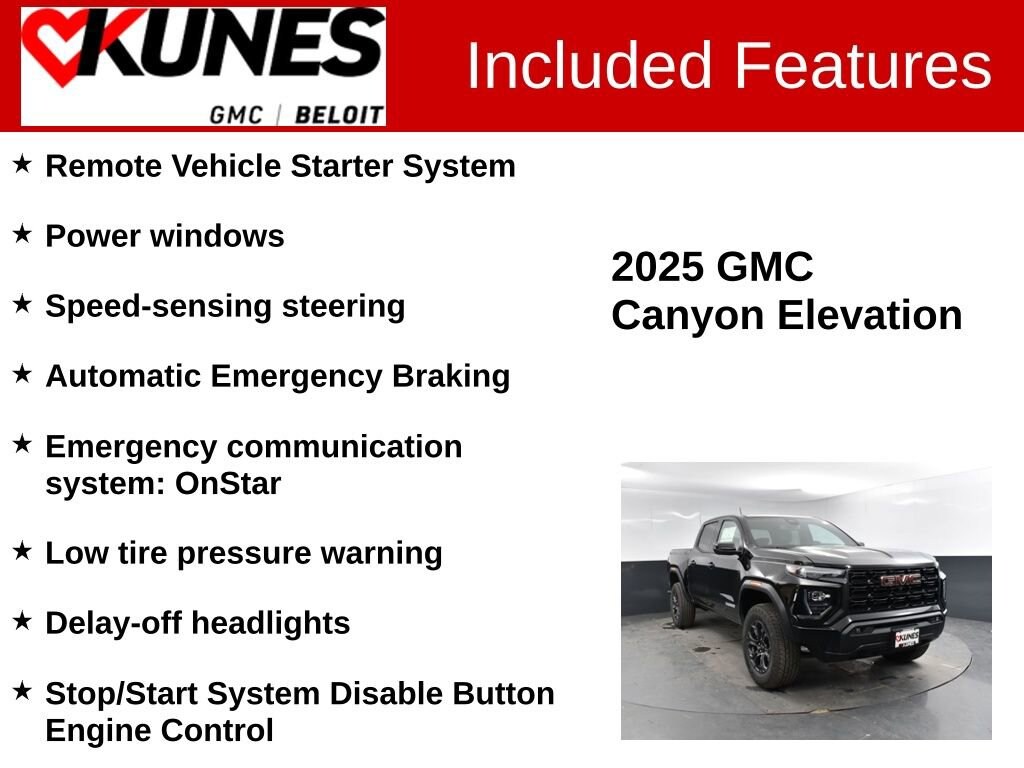 Used 2025 GMC Canyon Elevation Truck