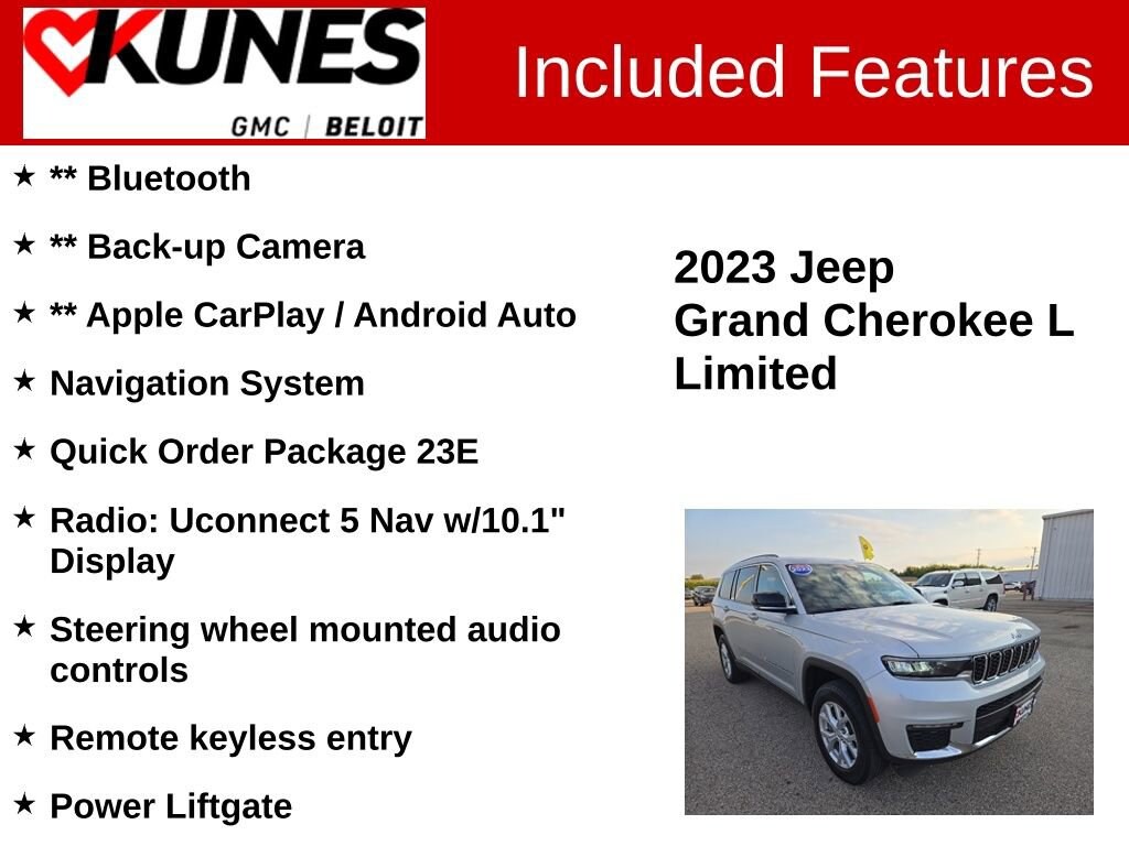 Used 2023 Jeep Grand Cherokee L Limited