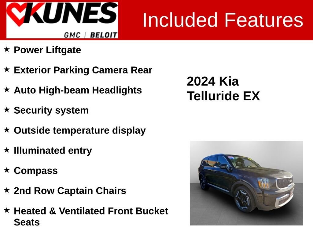 Used 2024 Kia Telluride EX