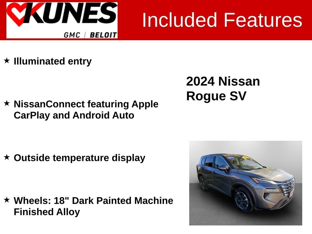 Used 2024 Nissan Rogue SV