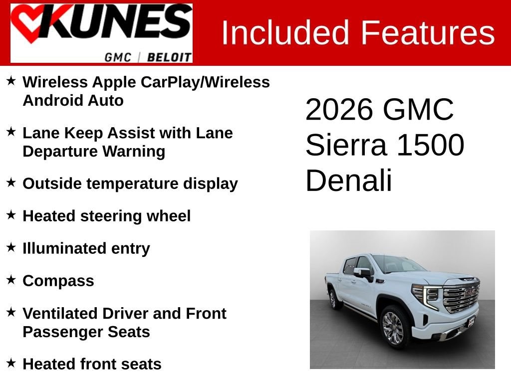 New 2026 GMC Sierra 1500 Denali Truck