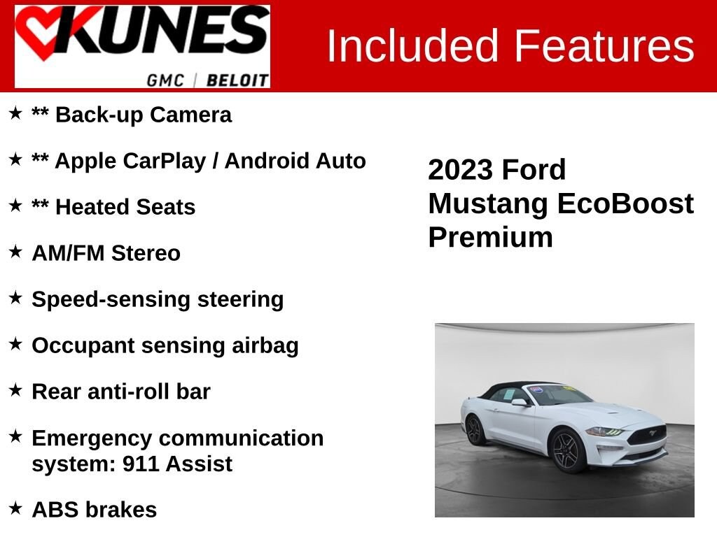 Used 2023 Ford Mustang Ecoboost