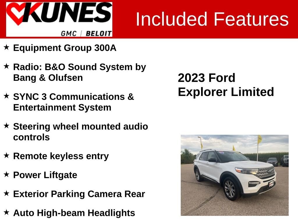 Used 2023 Ford Explorer Limited