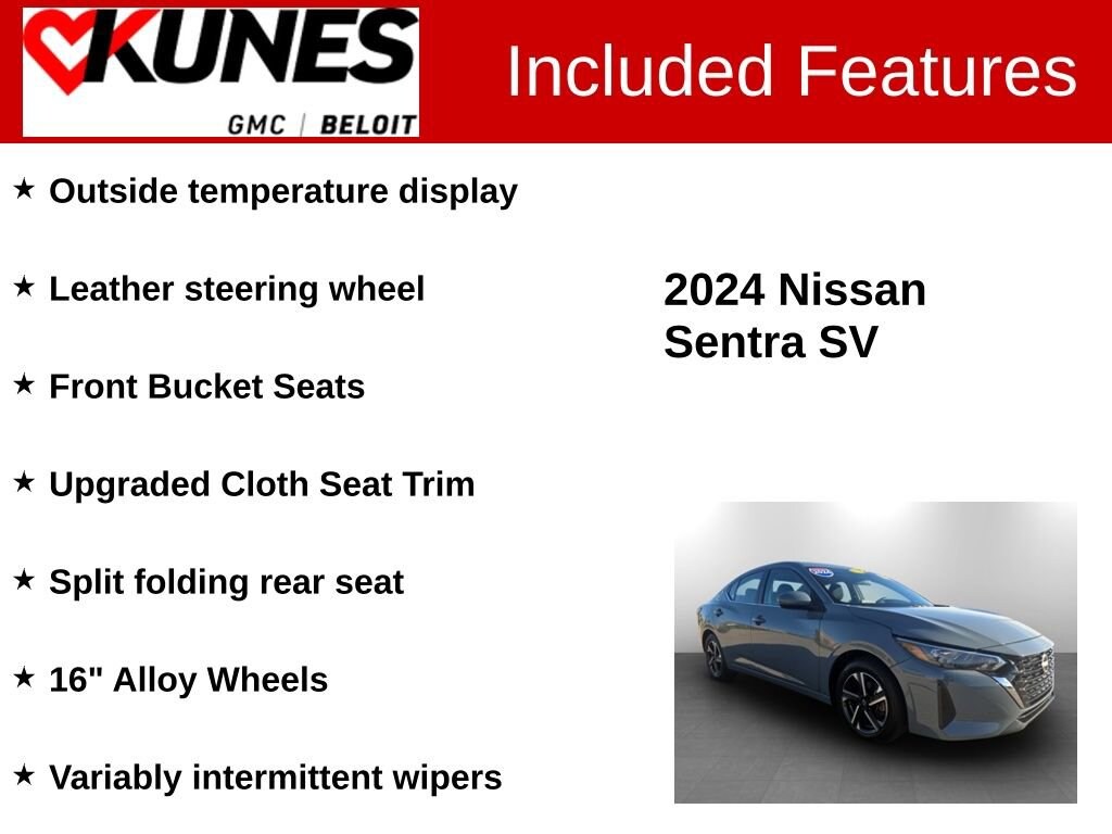 Used 2024 Nissan Sentra SV
