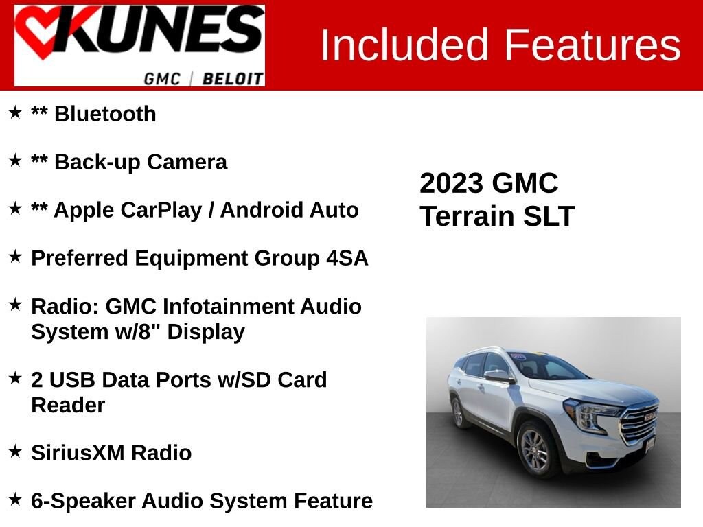 Used 2023 GMC Terrain SLT SUV