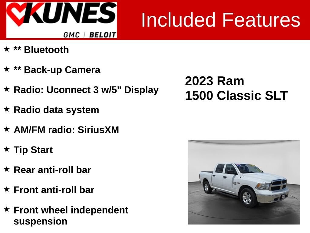 Used 2023 Ram 1500 Classic SLT