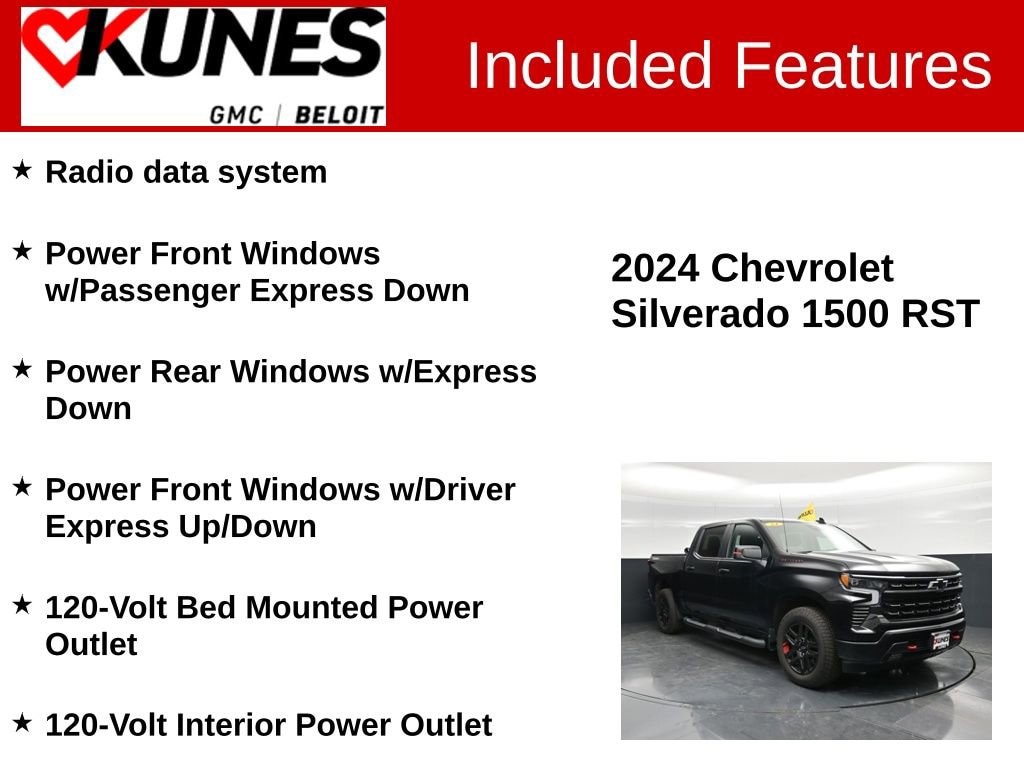 Used 2024 Chevrolet Silverado 1500 RST Truck