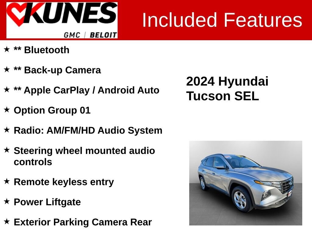Used 2024 Hyundai Tucson SEL