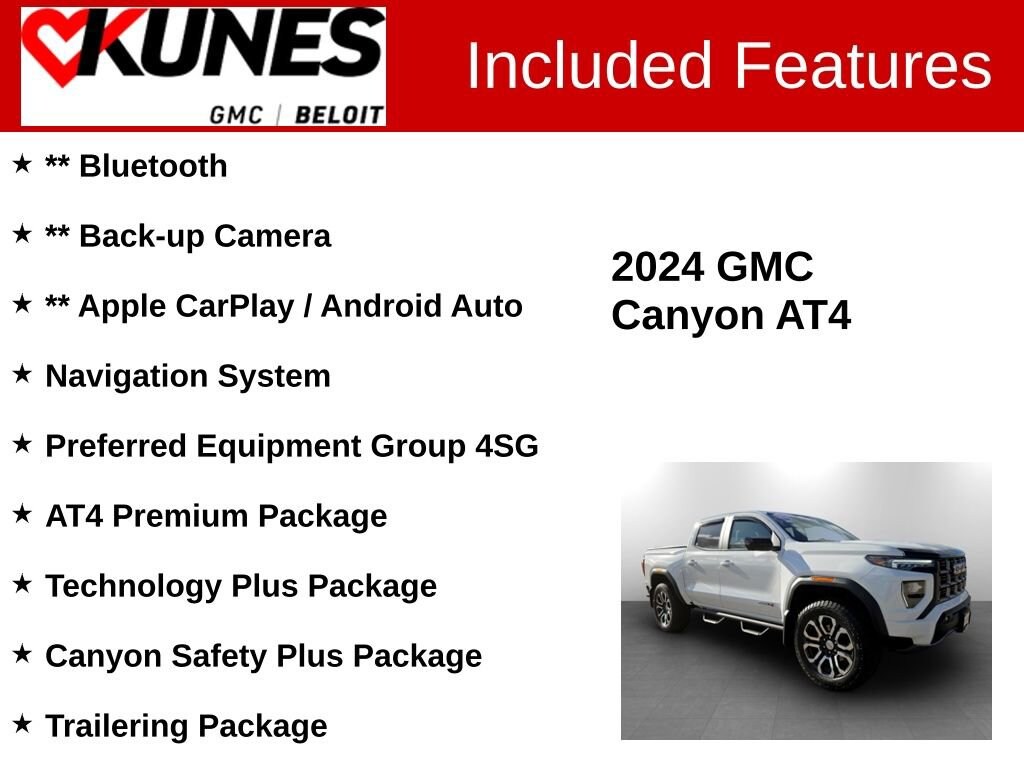 Used 2024 GMC Canyon AT4 Truck