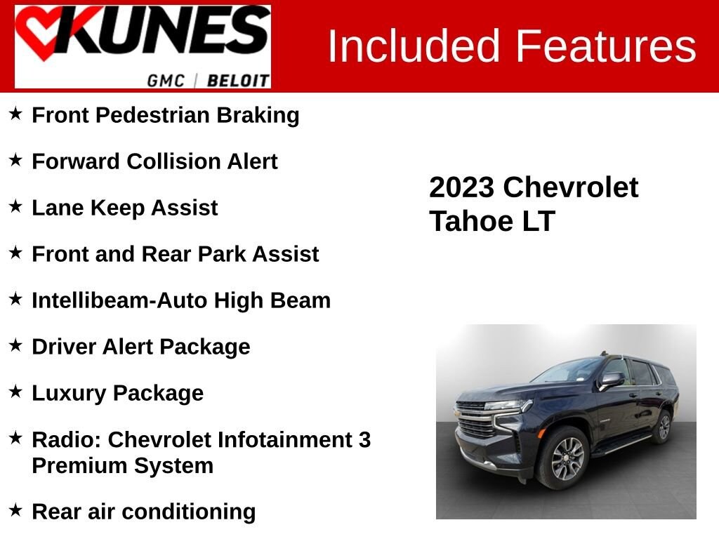 Used 2023 Chevrolet Tahoe LT SUV