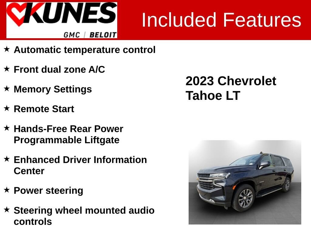Used 2023 Chevrolet Tahoe LT SUV