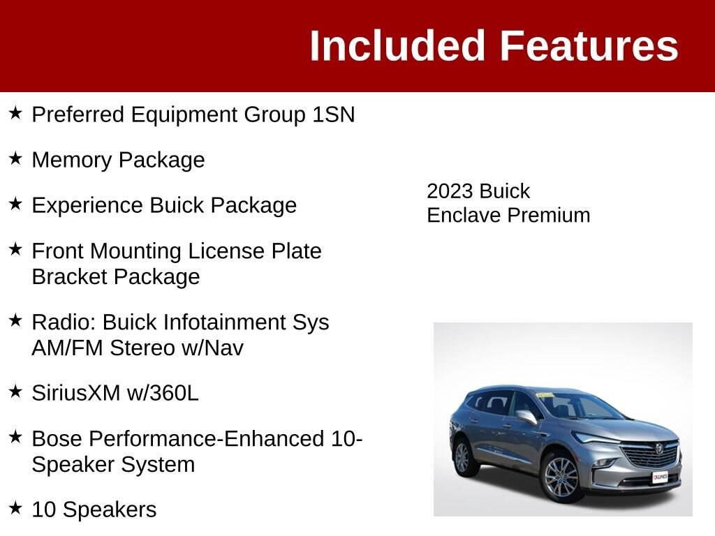 Used 2023 Buick Enclave Premium SUV