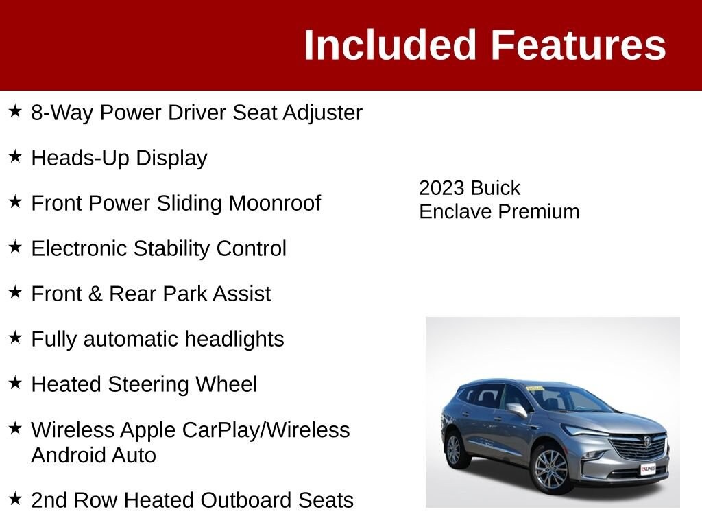 Used 2023 Buick Enclave Premium SUV
