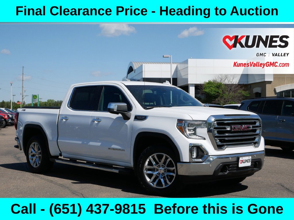 Used 2019 GMC Sierra 1500 SLT with VIN 3GTU9DED8KG256296 for sale in Hastings, Minnesota