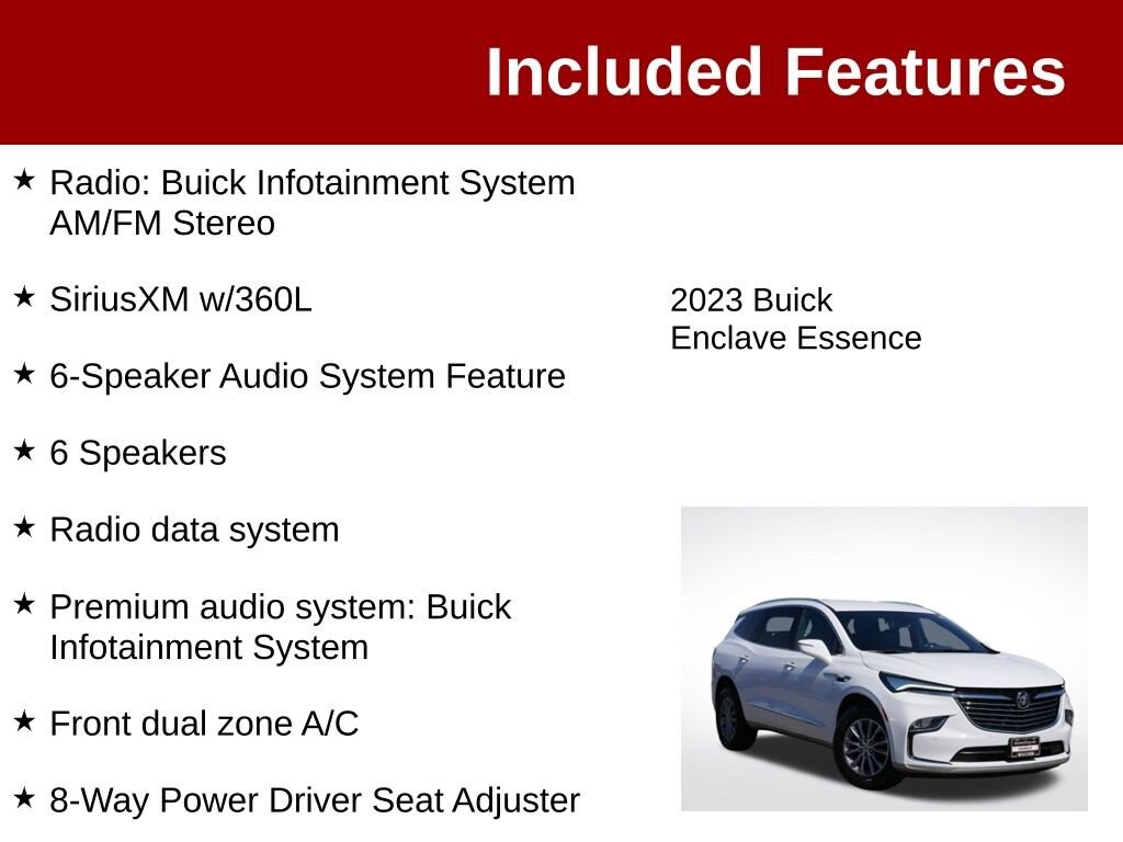 Used 2023 Buick Enclave Essence SUV