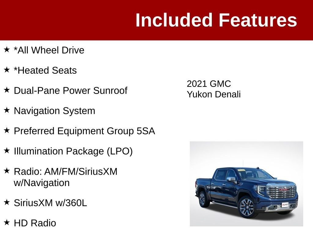 Used 2021 GMC Yukon Denali SUV