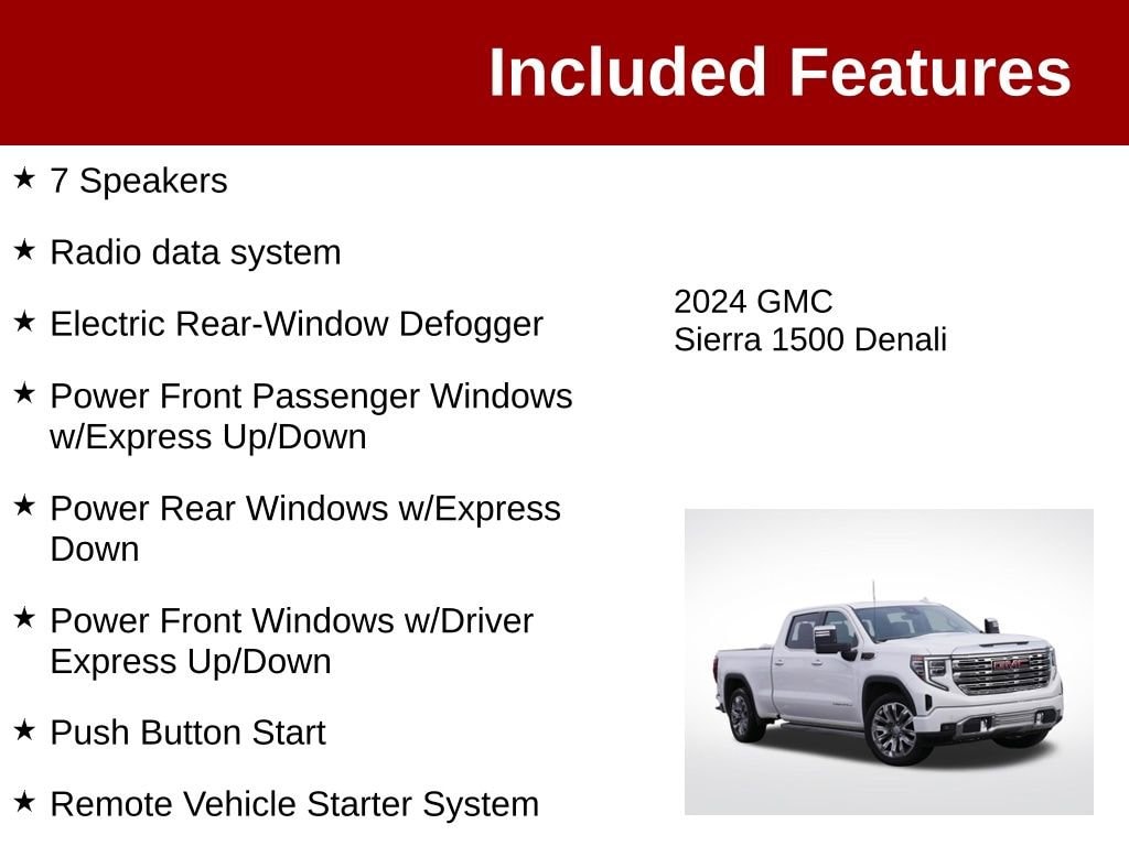 Used 2024 GMC Sierra 1500 Denali Truck