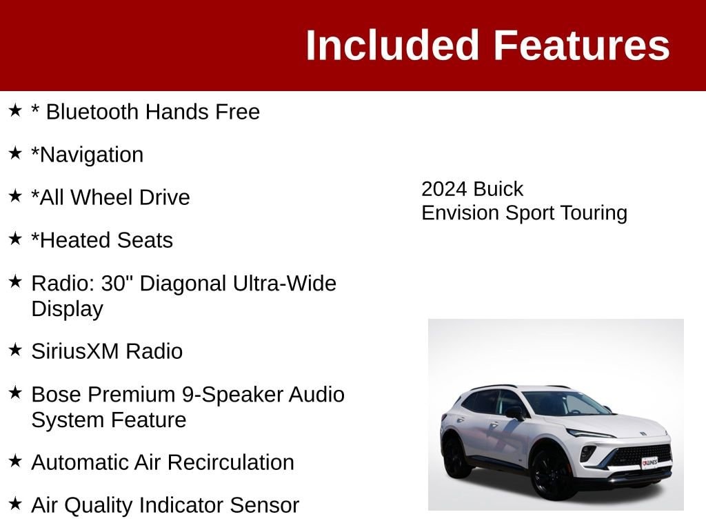 Used 2024 Buick Envision Sport Touring SUV