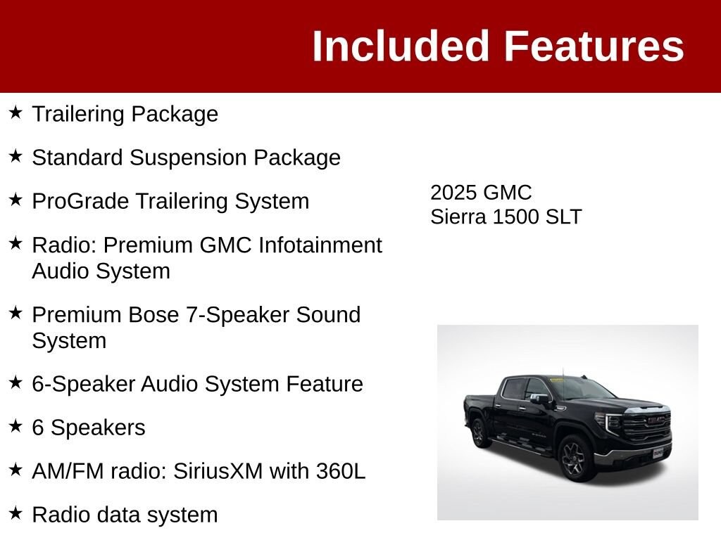 Used 2025 GMC Sierra 1500 SLT Truck
