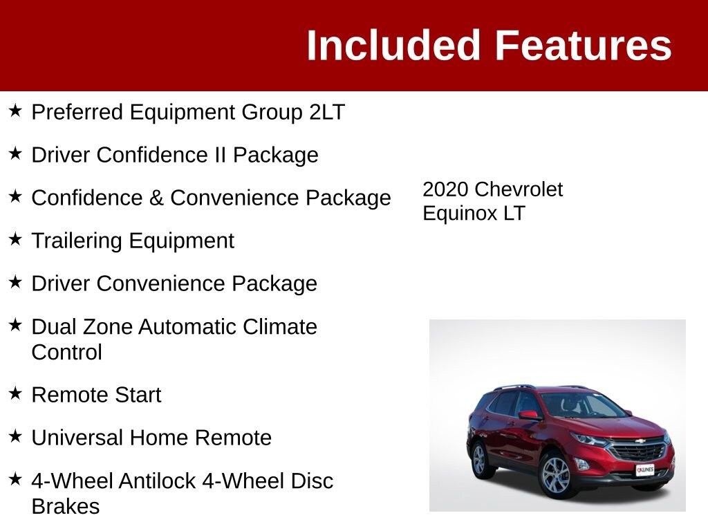 Used 2020 Chevrolet Equinox LT SUV