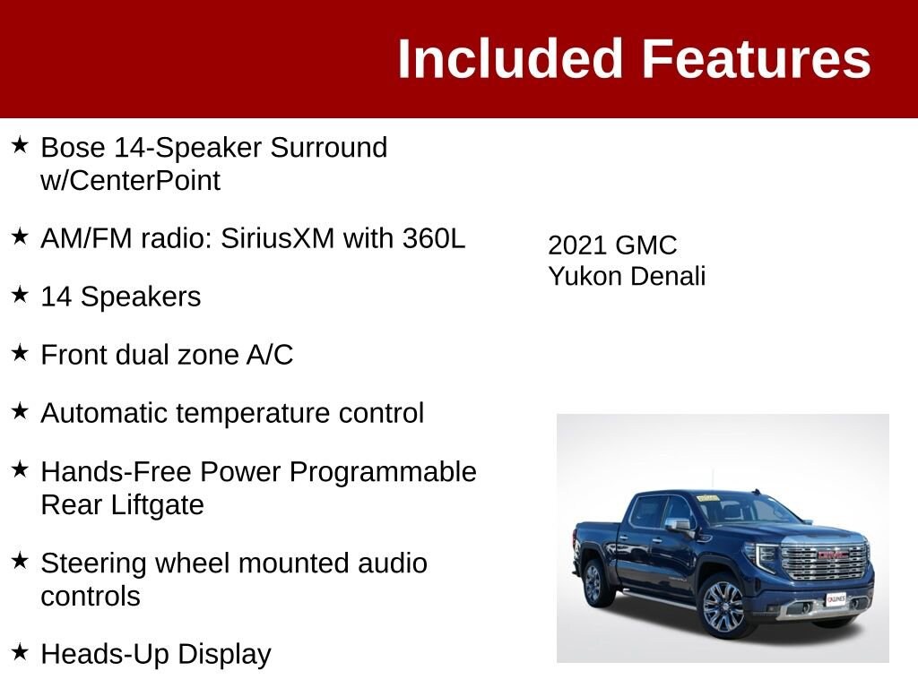 Used 2021 GMC Yukon Denali SUV