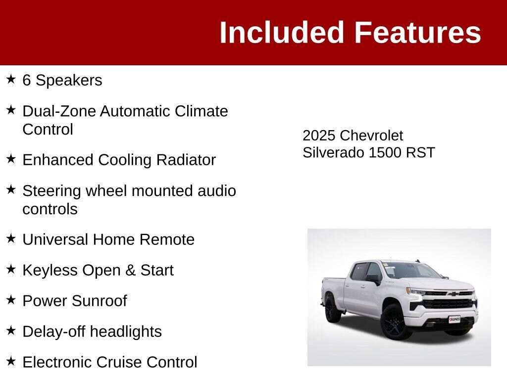 Used 2025 Chevrolet Silverado 1500 RST Truck