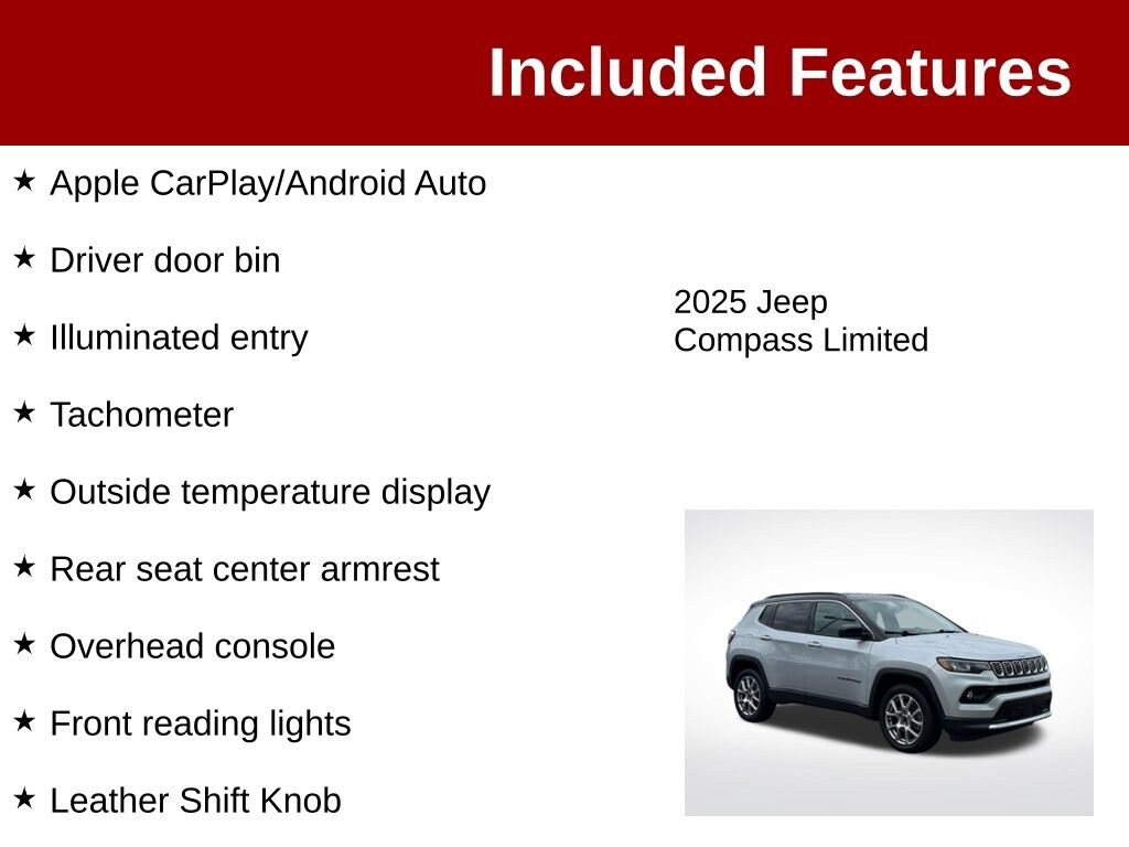 Used 2025 Jeep Compass Limited