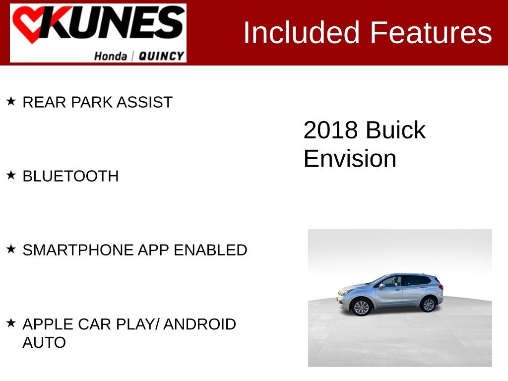 Used 2018 Buick Envision Essence SUV