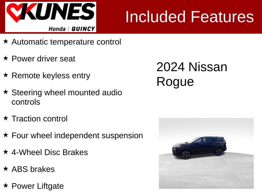 2024 Nissan Rogue SV photo 2