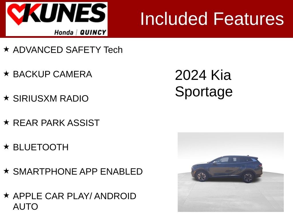 Used 2024 Kia Sportage LX SUV