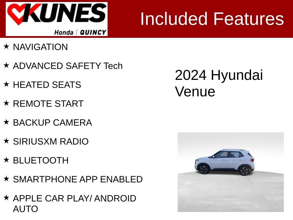 Used 2024 Hyundai Venue Limited SUV