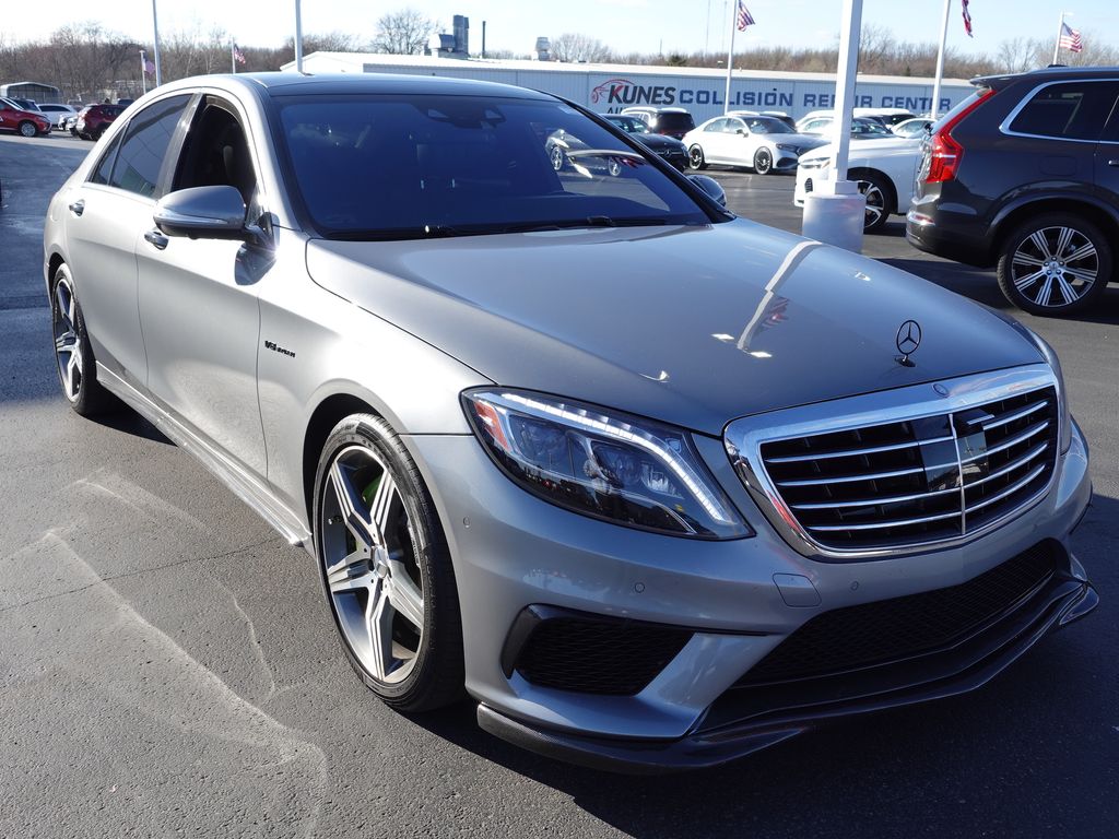 Used 2015 Mercedes-Benz S-Class S63 AMG with VIN WDDUG7JB8FA105786 for sale in Sycamore, IL