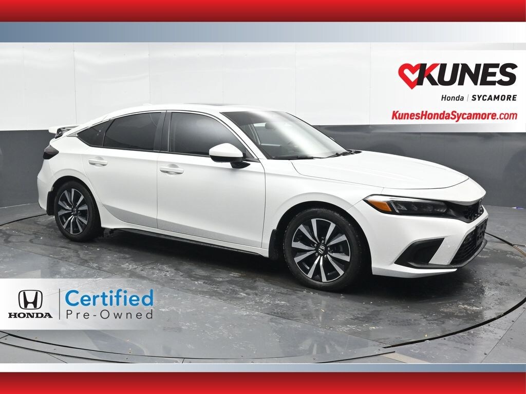 Certified 2022 Honda Civic EX-L Hatchback