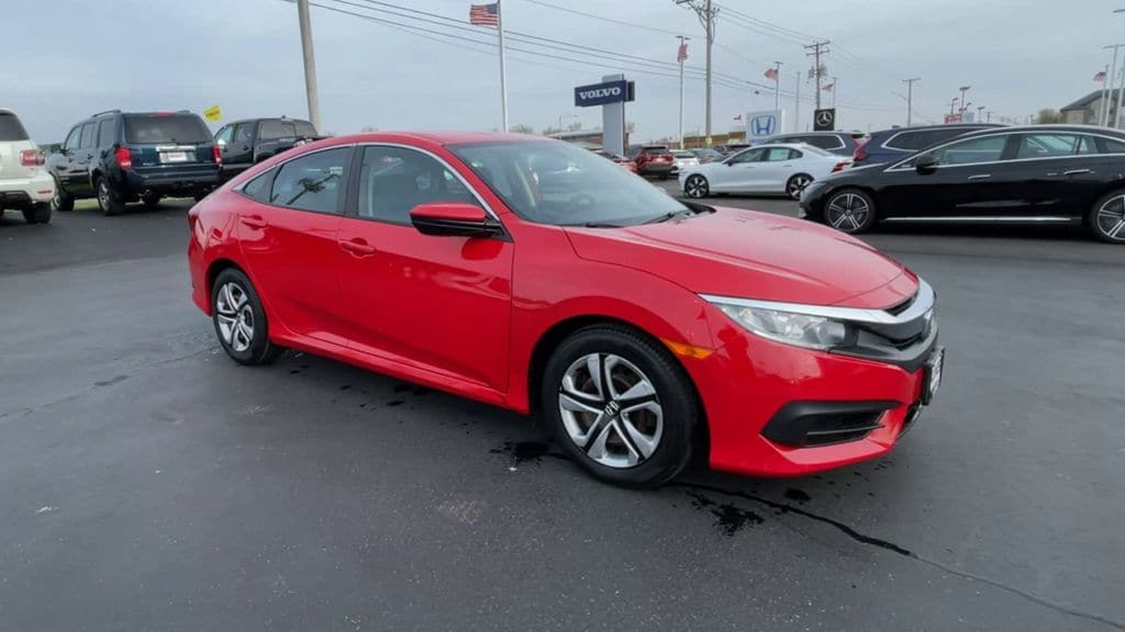 Used 2016 Honda Civic LX with VIN 2HGFC2F50GH546126 for sale in Sycamore, IL