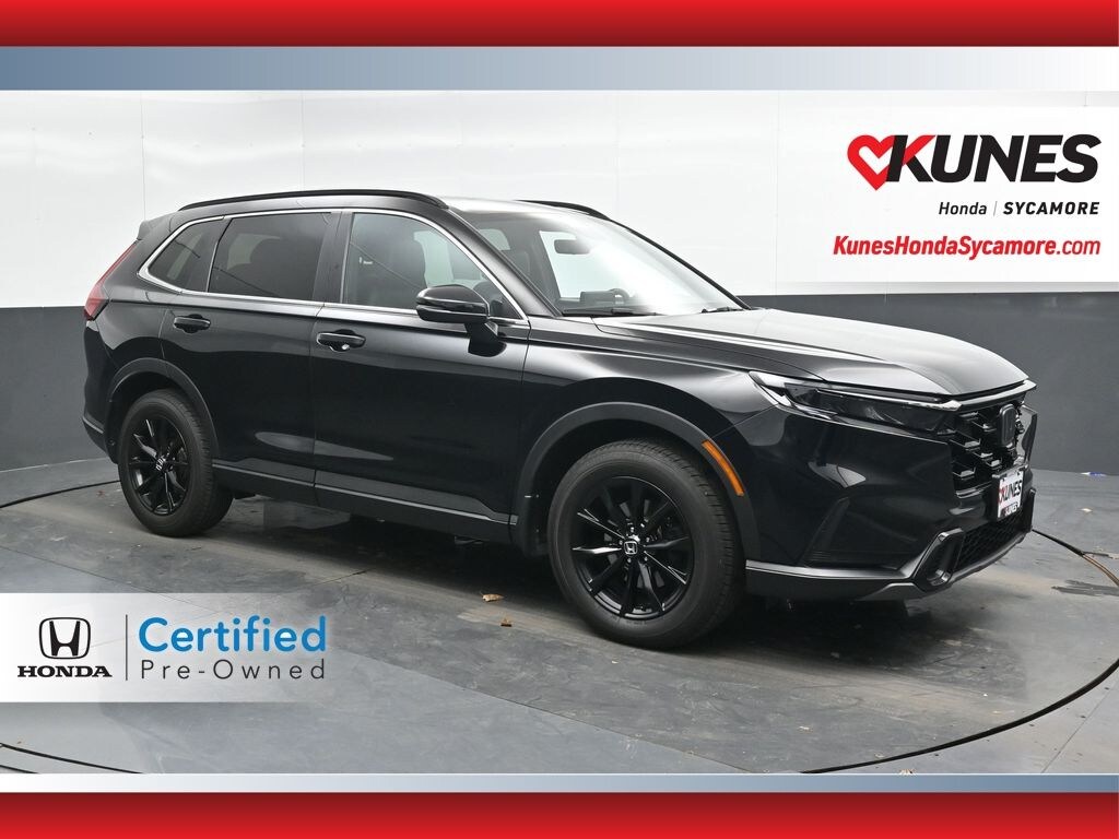 Certified 2024 Honda CR-V Hybrid Sport-L AWD SUV
